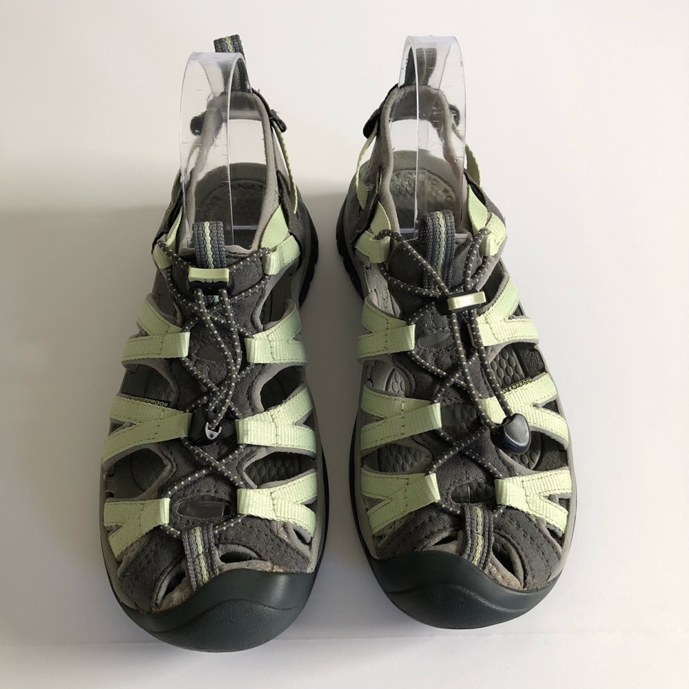 Keen Women’s Whisper Sports Sandal, Green, Size 9